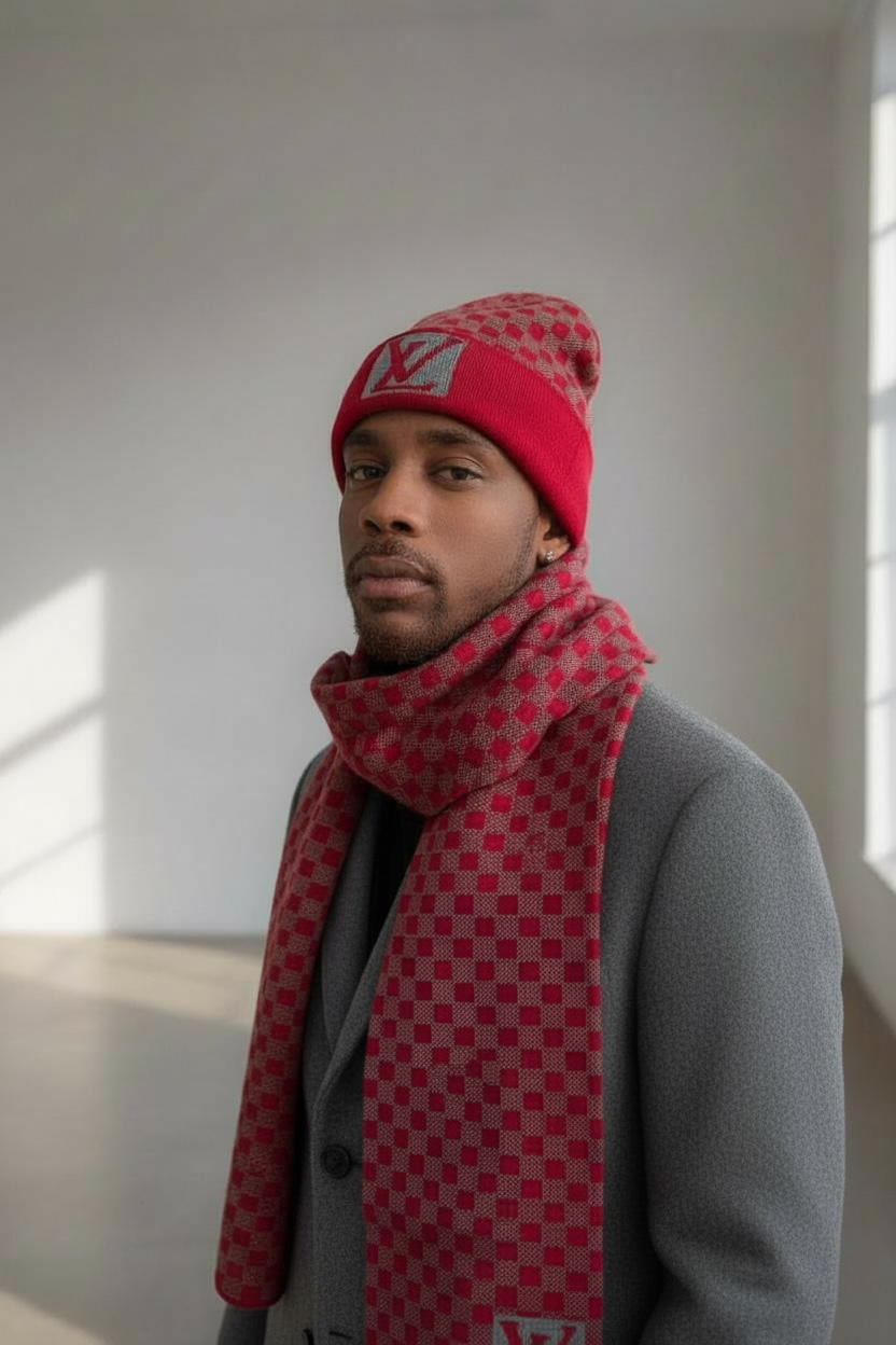 King Love Hat & Scarf Set