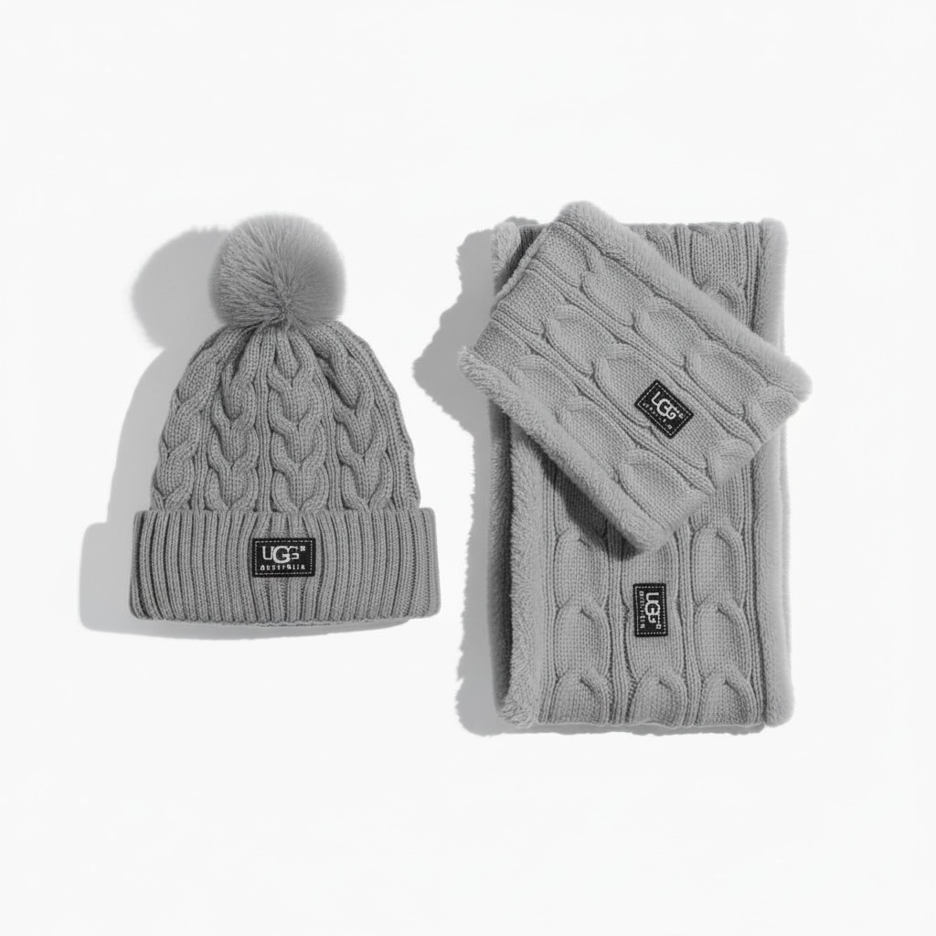 OhMyGosh Cozy Beanie & Scarf Set