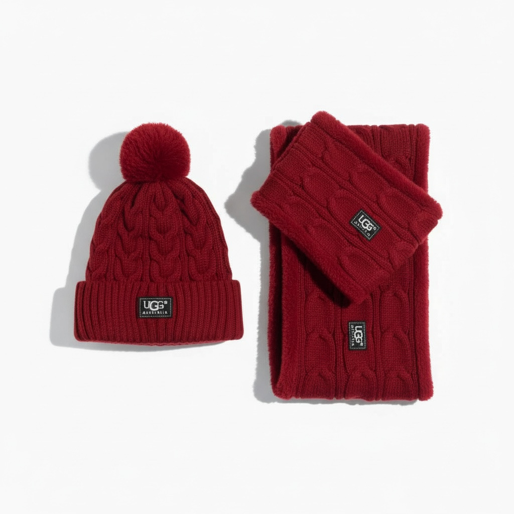 OhMyGosh Cozy Beanie & Scarf Set