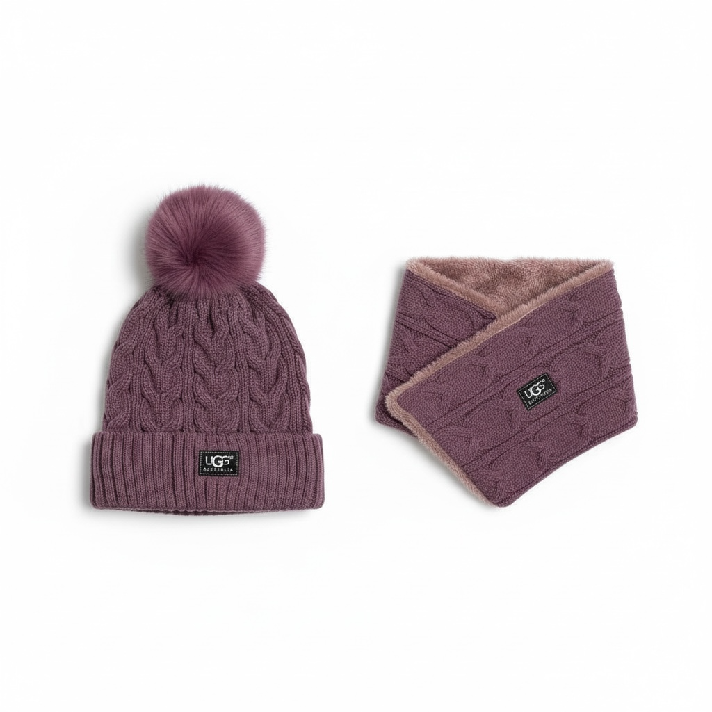 OhMyGosh Cozy Beanie & Scarf Set