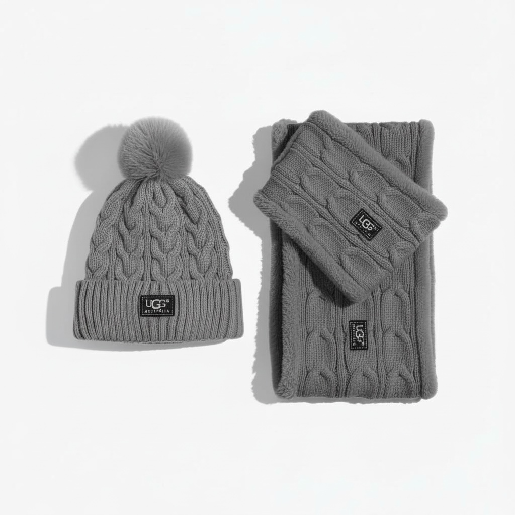 OhMyGosh Cozy Beanie & Scarf Set
