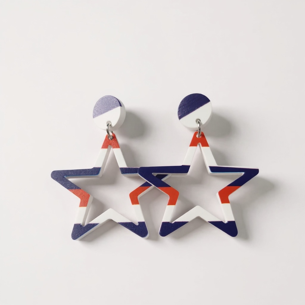 Star Spangled Banner Earrings